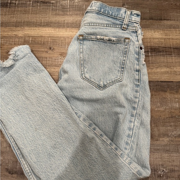 Abercrombie Light Blue curve love Jeans - Picture 4 of 4